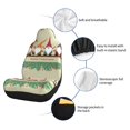 thumbnail image 6 of Rocae Christmas Card With Gnomes Print Seat Covers for Cars Trucks and SUVs,Easy to Install Cover Set-1, 6 of 9