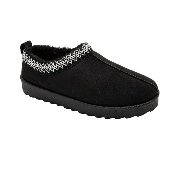 Kensie Womens' Platform Slippers – Cozy Slip-On House Slippers with Plush Lining, Indoor Outdoor Comfy Shoes