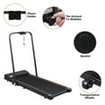 thumbnail image 2 of Folding Treadmill, Treadmill for Home with LCD Monitor Motorized, Electric Treadmill Workout Running Machine with Auto Stop Safety Function, Walking Running Machine Equipment for Home Gym, 2 of 7