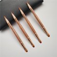 thumbnail image 3 of WHAMVOX 3Pcs Professional Lip Brush Retractable Double Sided Lip Gloss Applicator Assorted Colors, 3 of 8
