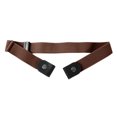 thumbnail image 2 of No Buckle Elastic Belt for Men, Invisible Buckleless Stretch Belt for Men Women Brown, 2 of 6