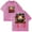 Pink, variant on OsamaSon Jump Out Tour 2025 Merch Cotton T-Shirt Wash Tee Women Men Short Sleeve Crewneck Tee