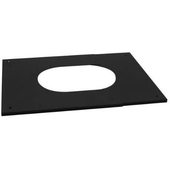 Selkirk 8 in. Galvanized Steel Stove Pipe Ceiling Plate