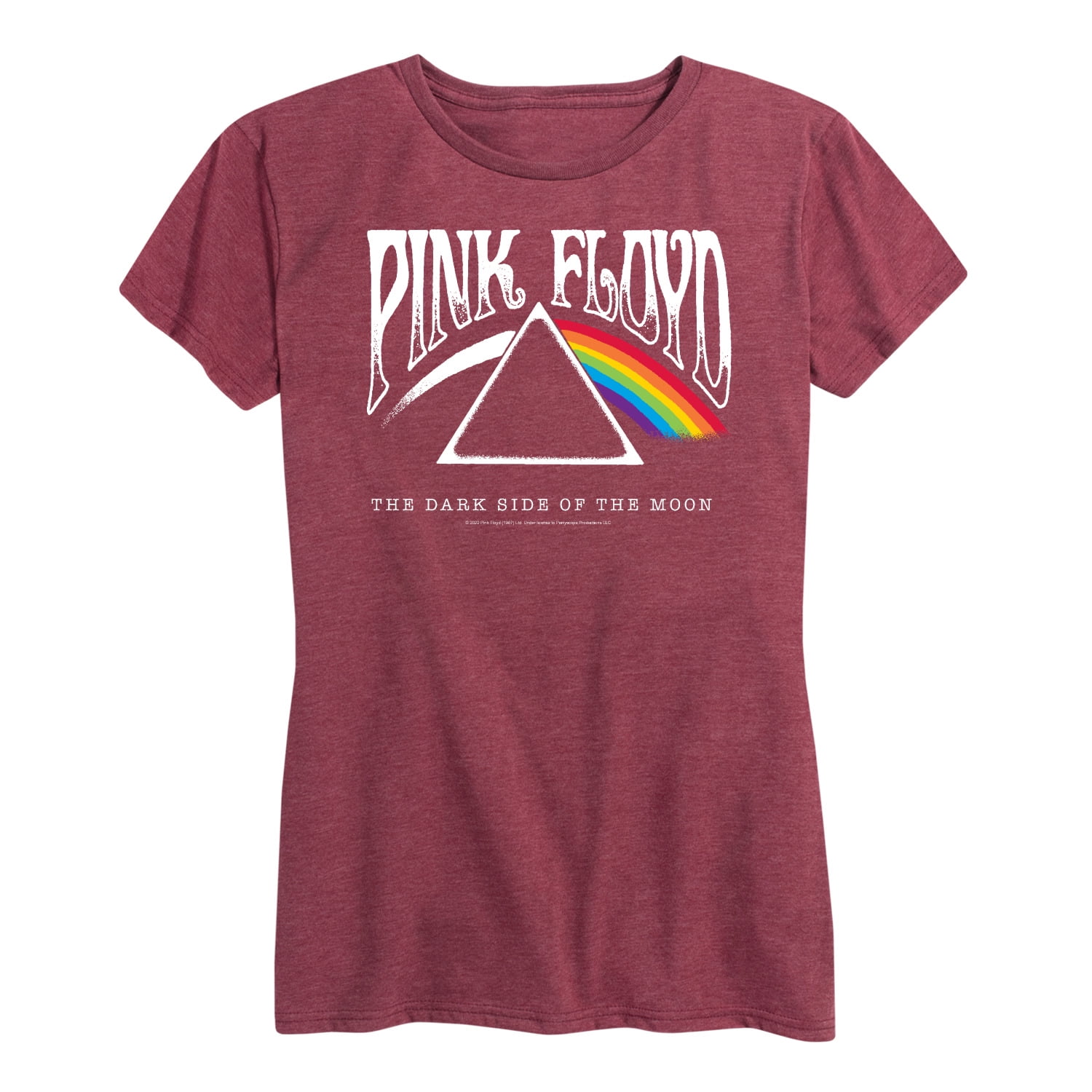 Pink Floyd DSOTM Women's Short Sleeve Graphic T-Shirt