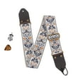 thumbnail image 3 of LeeQinersw Acoustic Guitar Shoulder Strap Guitar Accessories for Acoustic Guitar Banjos grey, 3 of 9
