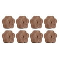thumbnail image 4 of 8Pcs Voiture Diffuseur d'Air Désodorisant Fleur en Forme de Conception Simple Facile à Utiliser en Bois Diffuseur de Voiture pour l'Huile Essentielle de Voiture, 4 of 8