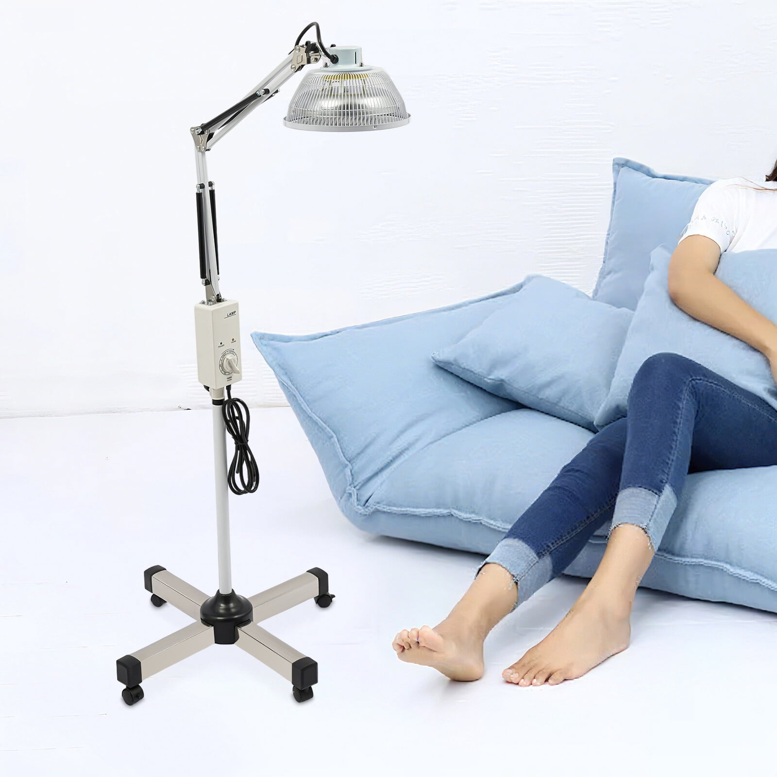 250W Acupuncture Mineral Lamp Far-Infrared Lamp Heating Device for Body and Face