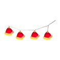thumbnail image 3 of KOYPTL Christmas Decorations Glowing String Lights-10 Led,Shatterproof House Shaped Ornaments with Warm Light for Store Window Hanging Christmas Tree Mall Hotel Activity Scene Decoration(4.92 ft), 3 of 6
