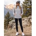 thumbnail image 4 of Zeagoo Fleece Jacket for Women Long Sleeve Lightweight Full Zip Up Coat with Pockets Fall Outwear, 4 of 6