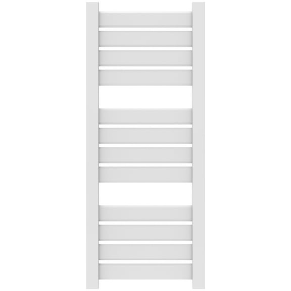 Amba V2356.2 Vega 22-7/8"W X 55-1/8"H 115 V Hardwired Stainless Steel Towel Warmer - White
