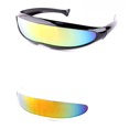 thumbnail image 4 of Gafas de sol personalizadas en forma de pez para hombre, gafas espaciales con láser robot, gafas de sol unisex para parabrisas, 4 of 5