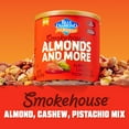 thumbnail image 2 of Blue Diamond Almonds, Mixed JKF25 Nuts Smokehouse Flavored Deluxe Snack Nuts, Almonds, Pistachios, and Cashews, 14oz. Can (Pack of 1), 2 of 3