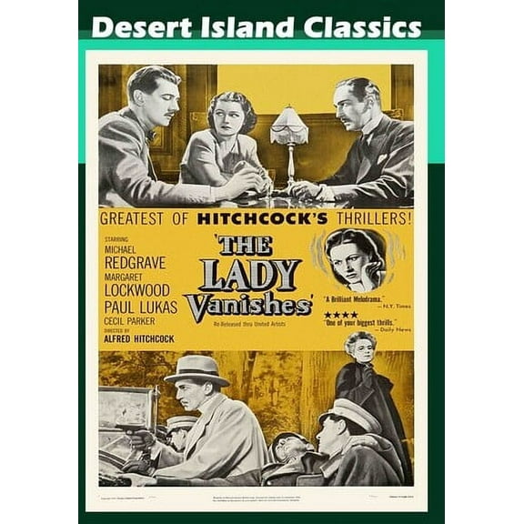 The Lady Vanishes (DVD), Desert Island Films, Mystery & Suspense