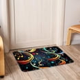 thumbnail image 6 of Note Area Rugs: Polyester Non-Slip Kitchen Mat Office Rug - Machine Washable, 6 of 6