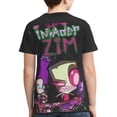 thumbnail image 2 of Invader Zim Youth Unisex T-Shirt Crewneck Short Sleeve Double-Sided Print Tee Shirts Top For Boys Girls Kid Teen Small, 2 of 6