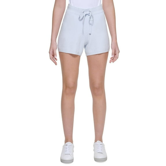 Calvin Klein Jeans Women's Pull-On Ribbed Shorts Spray M B4HP