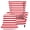 Red White Striped Print, variant on Chririnla Horse American Flag Print Spandex Fabric Wingback Chair Slipcover with Elastic Bottom, Stretch Single-Seat Wingback Armchair Covers for Living Room Home