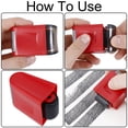 thumbnail image 3 of Qweryboo 3Pcs Identity Protection Roller Stamps, Anti Theft ID Roller Guard Stamp for Privacy Protection, ID Blockout and Address Blocker(Red+Purple+Green), 3 of 6