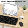 thumbnail image 6 of CY Type C USB-C to Dual Type-A USB3.0 Female with PD Power Charge Adapter Compatible with Laptop Tablet Phone, 6 of 8