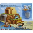 thumbnail image 7 of Minecraft Transforming Oasis Playset With Mini Figures Plus Accessories & Slime, 7 of 7