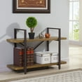 Rustic Shelving Unit Short Danya B Three-Level Urban Rustic Shelving Unit - 12.7