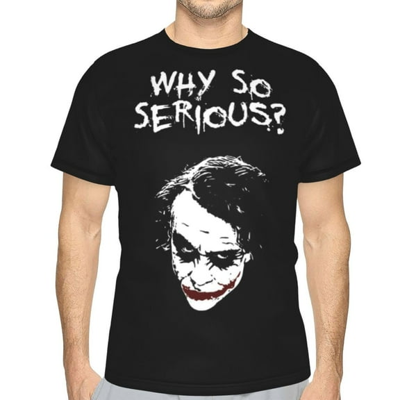 Unisex Adult Joker T-Shirts, 3D Graphic Novelty Shirts Crewneck Short Sleeve Tees for Men Women