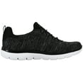 thumbnail image 4 of Skechers Women's Summits-Quick Getaway Black/White Sneaker 8.5 W US, 4 of 5