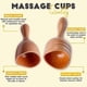 thumbnail image 2 of 2 Pcs Handheld Therapy Massa S - Swedish Vacuum , Therapy Massar, Rapy, Anti Cellulite, Draina, Reliev, 2 of 5