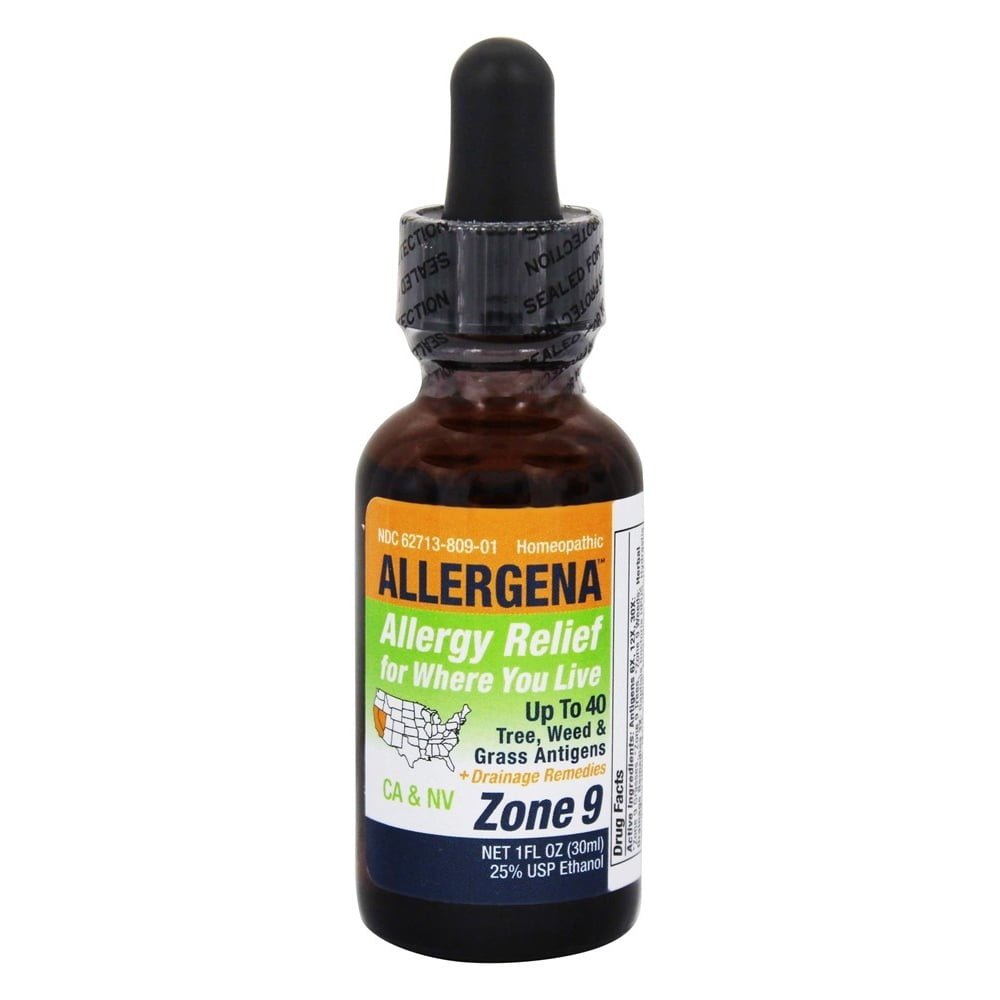 Allergena Allergy Relief Drops Zone 9 1 oz.