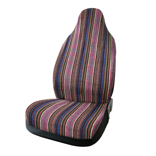 Cubierta de Asiento de Coche Multi Color Vivo Unique Bargains Estilo Étnico