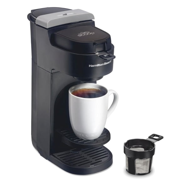 Cafetera Individual Hamilton Beach The Scoop Compatible con Café Molido y Cápsulas de Filtro Permanente 14 oz Reacondicionado