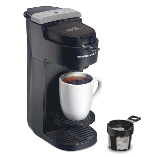 Cafetera Individual Hamilton Beach The Scoop Compatible con Café Molido y Cápsulas de Filtro Permanente 14 oz Reacondicionado