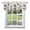 Beige Purple, variant on Kitchen Cafe Valance Curtain for Small Windows,Retro Blossom Blue Purple Floral Rod Pocket Short Valances,42x12in