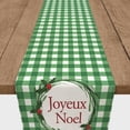 thumbnail image 3 of Creative Products Joyeux Noel 16x72 Cotton Twill Table Runner, 3 of 3