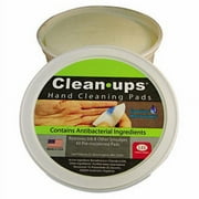 3PK Lee Clean-Ups Hand Cleaning Pads, Mild Floral Scent, 60 Pads
