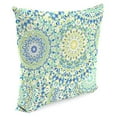 thumbnail image 6 of Jordan Manufacturing 18" x 18" Alonzo Fresco Blue and Green Medallion Square Outdoor Throw Pillow (2 Pack), 6 of 10