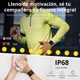 thumbnail image 3 of Colmi P28plus Plateado Smartwatch Con Llamadas De Voz, Ip68 Impermeable, Reloj Inteligente Con Pantalla Táctil Hd De 1,9", Lectura De Información, Vigilancia De La Salud, Apto Para Hombre Y Mujer, 3 of 8