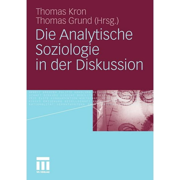 Die Analytische Soziologie in Der Diskussion, (Paperback)