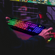 thumbnail image 4 of Teclado Gamer Con Luz Led RGB Mécanico Programable Sentry Descansa muñecas, 4 of 5