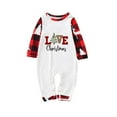 thumbnail image 2 of 2023 Pyjamas de Noël pour Bébé Imprimé Garçon Pyjamas en Coton Biologique Fille Bébé Pyjamas de Noël, 2 of 4
