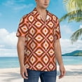 thumbnail image 6 of Picia 70s Retro Style Gentle Cotton Regular Fit Short Sleeve Casual Hawaiian Shirt for Men-XX-Large, 6 of 8