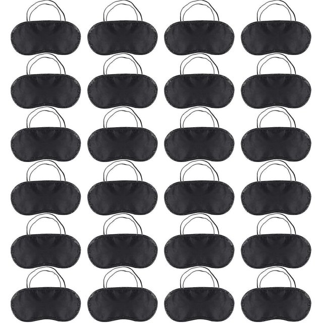 Paquete de 24 fundas para antifaz para dormir, suave y cómoda funda para dormir de viaje HYJ