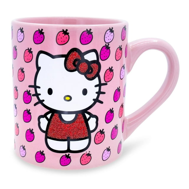 Taza de café Silver Buffalo Sanrio Hello Kitty 414 ml de cerámica