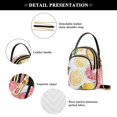 thumbnail image 4 of FORMRS Crossbody Bag for Women Quilted Travel Shoulder Cell Phone Purse with Chain Strap Handbag, Grapefruit Slices, 4 of 7