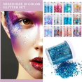 thumbnail image 3 of Glitter Powder Flash Powder Sequins Nail Art Makeup Glitter Shimmer Nail Power Decoration, 3 of 9