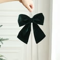 thumbnail image 5 of Luxury Velvet Christmas Tree Bow Pendant – Elegant Holiday Decoration for Weddings, Weddings Arch, Event Backdrops, and Festive Gift Wrap Enhancements – Reusable, Wrinkle-Resistant, Easy to Hang, 5 of 5