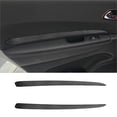 thumbnail image 1 of Real Bright Soft Car Interior Carbon Fiber Sticker Decoration2Pcs Carbon Fiber Interior Rear Door Panel Cover For Dodge DurangoAuto Car Protection Interior Accessories, 1 of 8