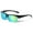 Black with Green Mirror, variant on Half Rim Sport Polarized Fit Over Sunglasses Wear Over Prescription Eyeglasses 100% UV Protection Men Women Mirror