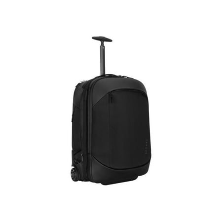 Targus - 15.6” EcoSmart Mobile Tech Traveler Rolling Backpack - Black
