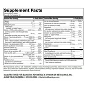 Bariatric Advantage Chewable Advanced Multi EA - High Potency Daily Multivitamin with Iron for Bariatric Surgery Patients - Mixed Fruit Flavor - 60 Count